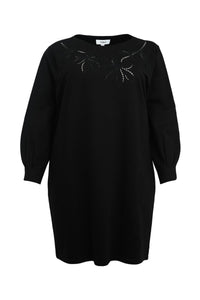Dress MOONFLEECE - black - #4