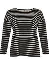 Shirt wide stones BRETON - black - #4