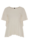 Blouse circle sleeves - ecru - #4