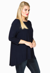 Shirt wide pleat back DOLCE - blue - #1