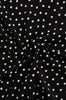 Shirt relax dropped neck DOTS - black  - #5