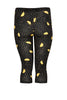 Legging 7/8 LEMON - black  - #3