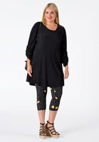 Legging 7/8 LEMON - black  - #1