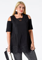 Tunic flare lace DOLCE - black - #1