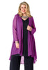 Blouse jacket voile UNI - purple 