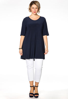 Tunic wide bot v back DOLCE - blue - #2