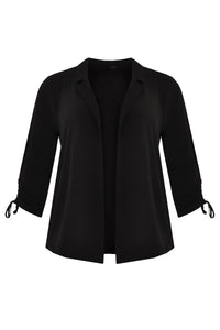 Cardi-jacket pull string DOLCE - black - #4