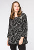 Tunic pearls CONFETTI - black 