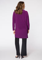 Tunic turned neckline DOLCE - purple  - #3