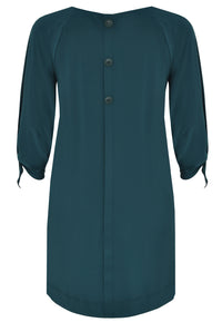 Dress knot sleeves DOLCE - green - #3