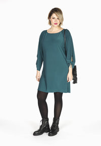 Dress knot sleeves DOLCE - green - #2