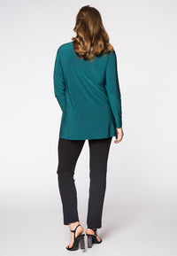 Shirt flare long sl DOLCE - green - #3