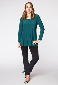 Shirt flare long sl DOLCE - green - #2