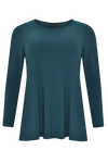 Shirt flare long sl DOLCE - green - #4