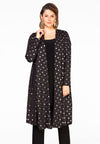 Cardigan GOLD DOTS - black - #1