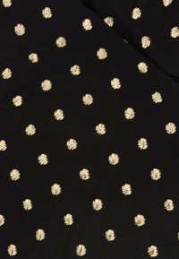 Cardigan GOLD DOTS - black - #5