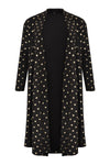 Cardigan GOLD DOTS - black - #4