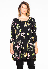 Tunic wide bot TULIP - black - #1