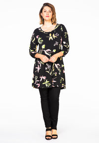 Tunic wide bot TULIP - black - #2