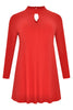 Tunic wide bottom turtle DOLCE - red - #4