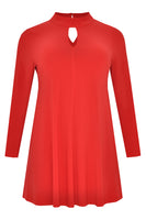 Tunic wide bottom turtle DOLCE - red - #4