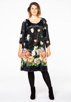 Dress wide sleeve CHRYSANT - black  - #2