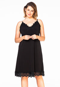 Dress spag lace DOLCE - black - #1