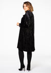 Dress puff sleeves VELVET - black - #3