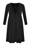 Cardigan waist string DOLCE - black - #4