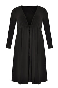 Cardigan waist string DOLCE - black - #4