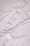 Blouse ruffled bubble - white - #5
