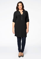 Tunic grandad collar DOLCE - black - #2