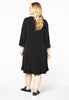 Dress ruffled button sleeve DOLCE - black  - #3