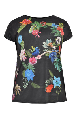 Shirt TROPIC - black  - #4