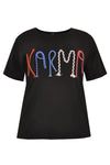 Shirt wide KARMA - black - #4