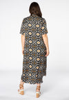 Blouse long pockets AFRICA - white - #3