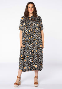 Blouse long pockets AFRICA - white - #2