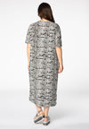 Dress wide SNAKE - white - #3