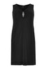 Dress sleeveless stones DOLCE - black  - #4