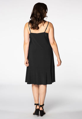 Dress spaghetti straps DOLCE - black  - #3