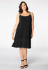 Dress spaghetti straps DOLCE - black  - #2