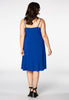 Dress spaghetti straps DOLCE - blue - #3