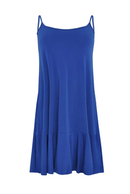 Dress spaghetti straps DOLCE - blue - #4