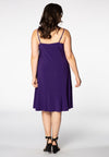 Dress spaghetti straps DOLCE - purple - #3