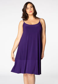 Dress spaghetti straps DOLCE - purple - #1