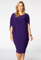 Dress asymmetrical DOLCE - purple  - #1