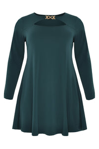 Tunic DOLCE wide bottom - green - #4