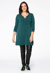 Tunic waist pleat DOLCE - green - #2