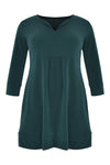 Tunic waist pleat DOLCE - green - #4