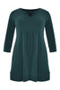 Tunic waist pleat DOLCE - green  - #4